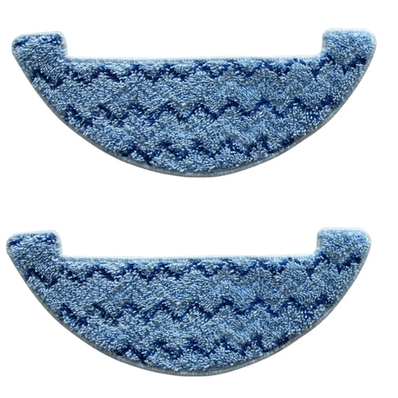

2PCS Mop Pad Cloth Replacement For Ilife A7 A9S Mop Washable Reusable Pads Clean Cloths Mop Cloth