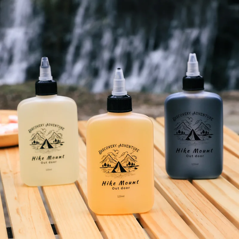

Outdoor Oil Bottle Portable Sealed Seasoning Bottle Barbecue Camping Seasoning Container Dispensers Outdoor Tools