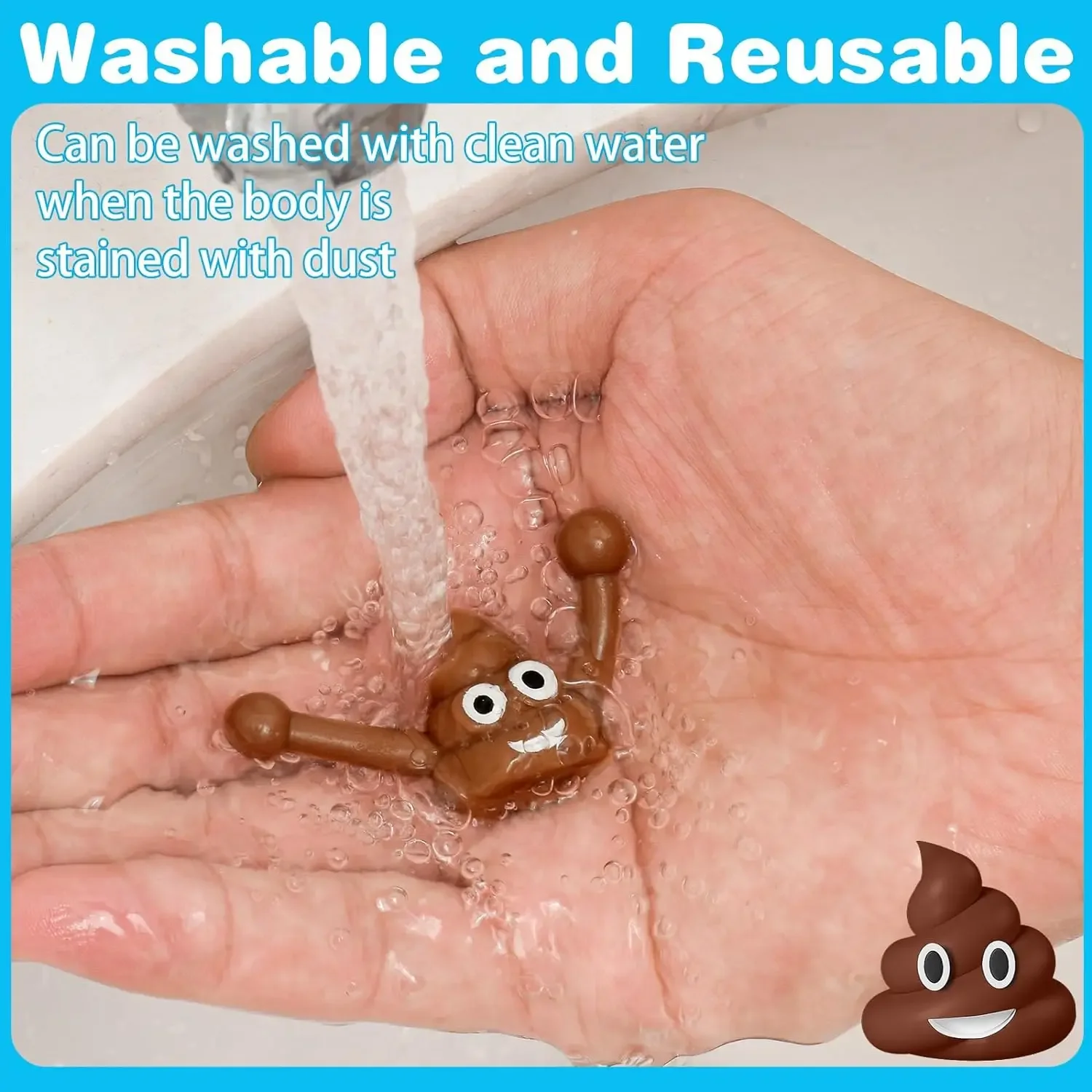 1/6/12 компл. забавные красочные игрушки для стрельбы поддельные какашки детей