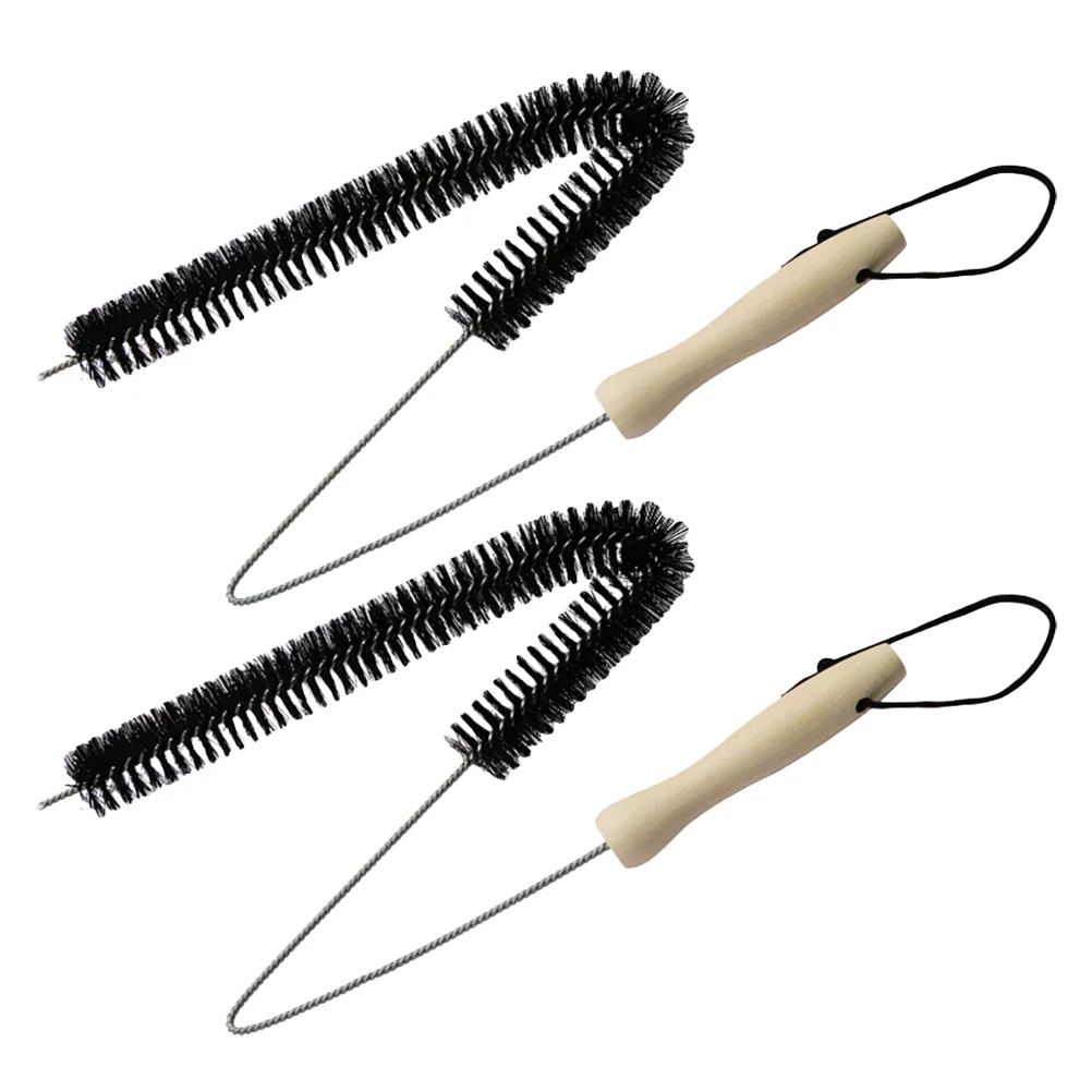 

2pcs Stainless Steel Bendable Washer Brush Drain Cleaning Tool for Washer Dryer Tube