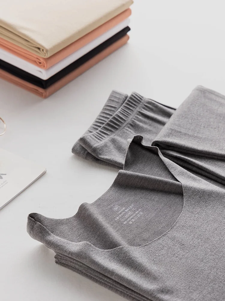 Meiyabi Traceless Thermal Heattech нижнее белье женский костюм на флисовой подкладке утепленные