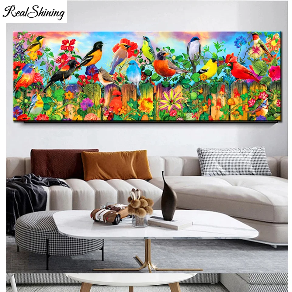 

Набор для алмазной вышивки «восемь лошадей», T1594