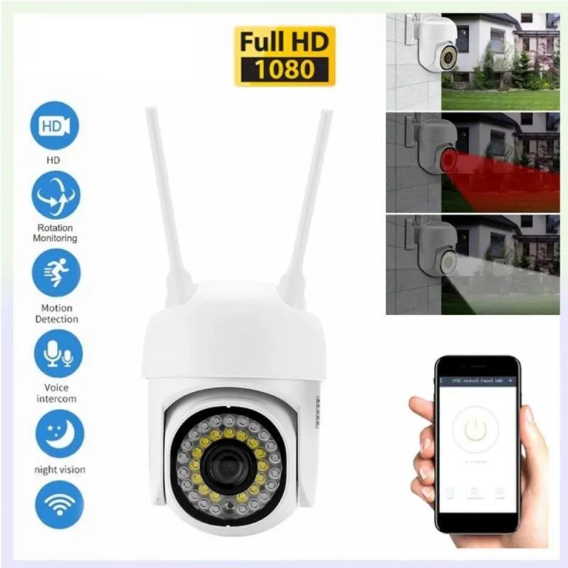 

A13 1080P 2MP WiFi IP Camera PTZ Wireless CCTV Security Camera Motion Detection Night Vision Two-way Audio Surveillance Cameras
