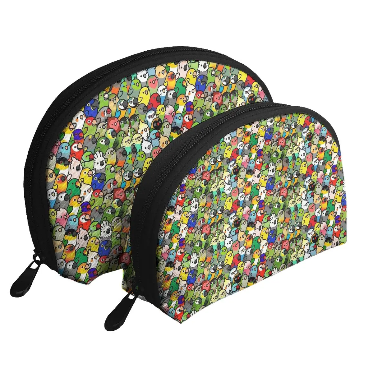 

2 Pcs Shell Cosmetic Bag Outdoor travel Cosmetic Bag Women Toiletries Female Storage Carton Make up bag