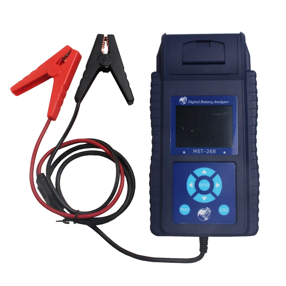 

Digital Battery Capacitance Diagnostic Tool Battery Tester LCD Display Check AAA AA Button Cell Universal Tester Multi Language