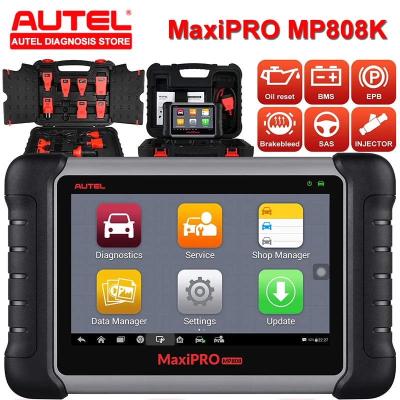 Диагностический сканер Autel MaxiPRO MP808K профессиональный диагностический инструмент