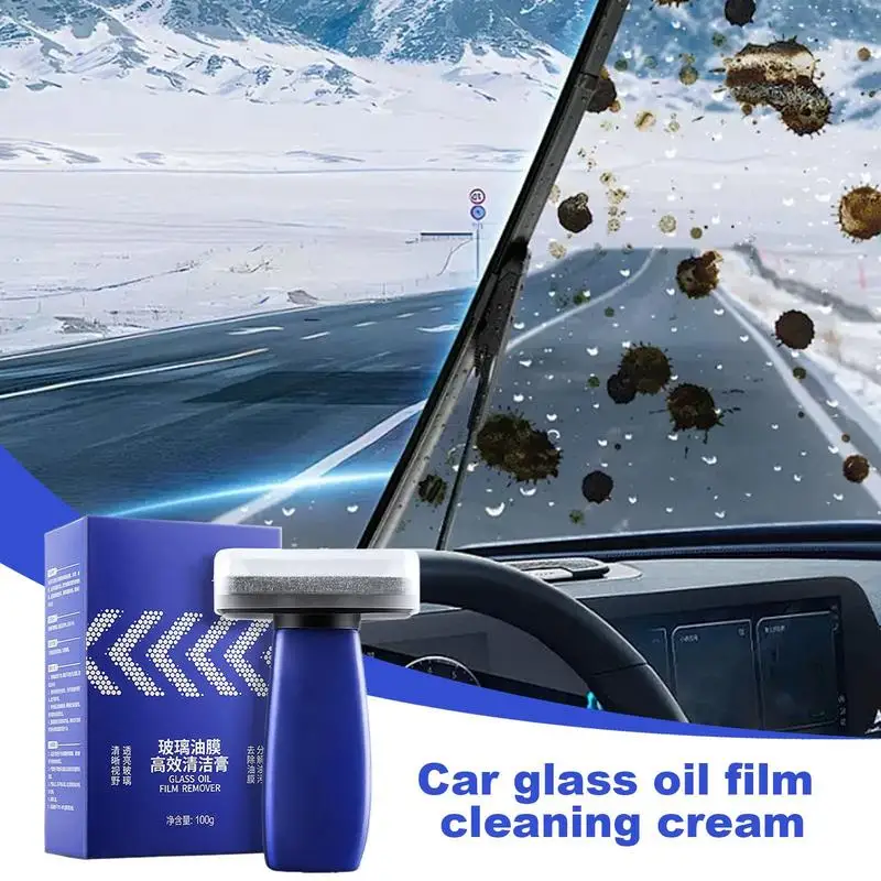 Для передних лобовых стекол Средство для очистки масляной пленки стекла