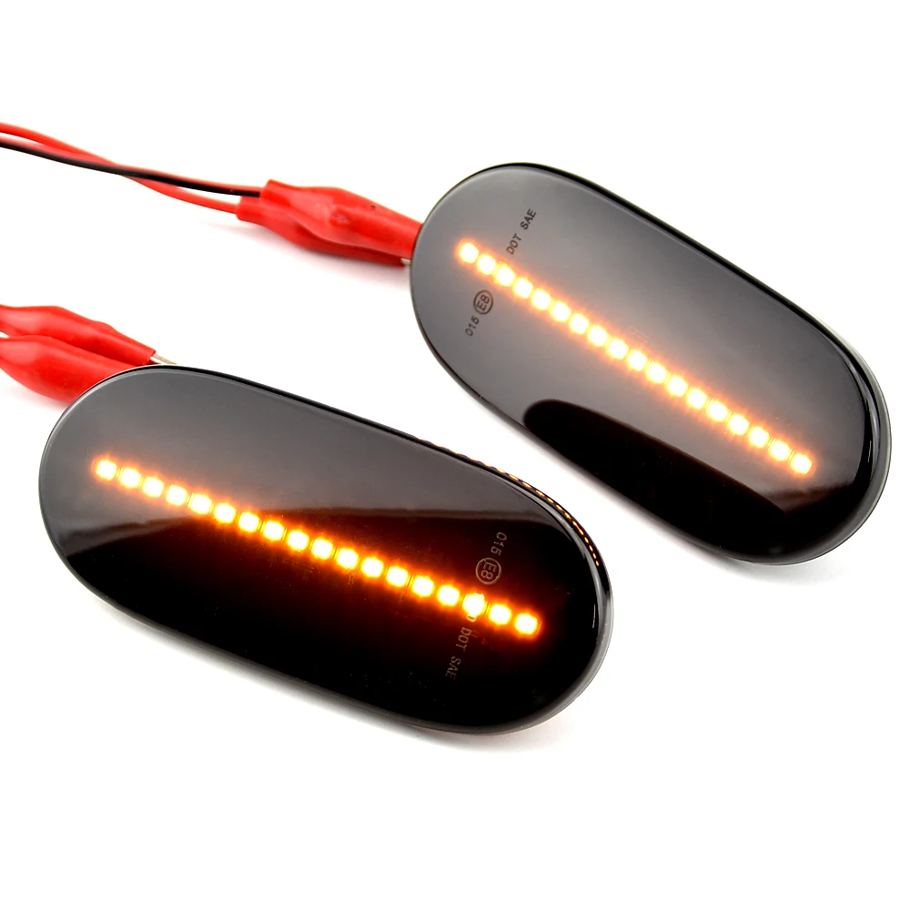 Для VW Crafter Mini 2006 Benz Sprinter W906 Динамический светодиодный боковой габаритный фонарь