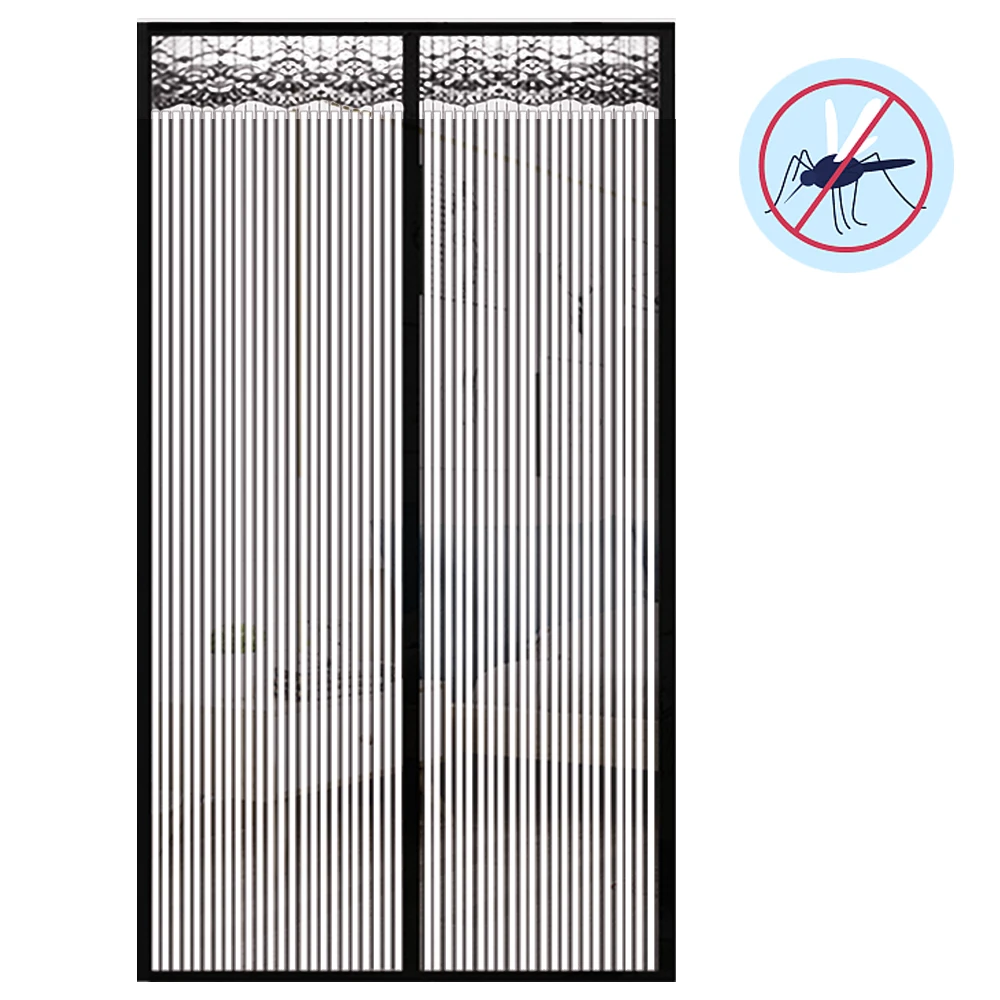 

Hands-free Magnetic Automatic Closing Mosquito Net Custom Size Door Screen Mesh Door Curtain Net Anti Mosquito Insect Fly Bug