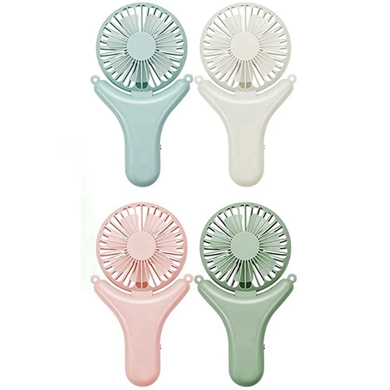 

Rechargeable Hanging Handheld Fan Mini Cooling Fan Folding Electric USB Desk Fan