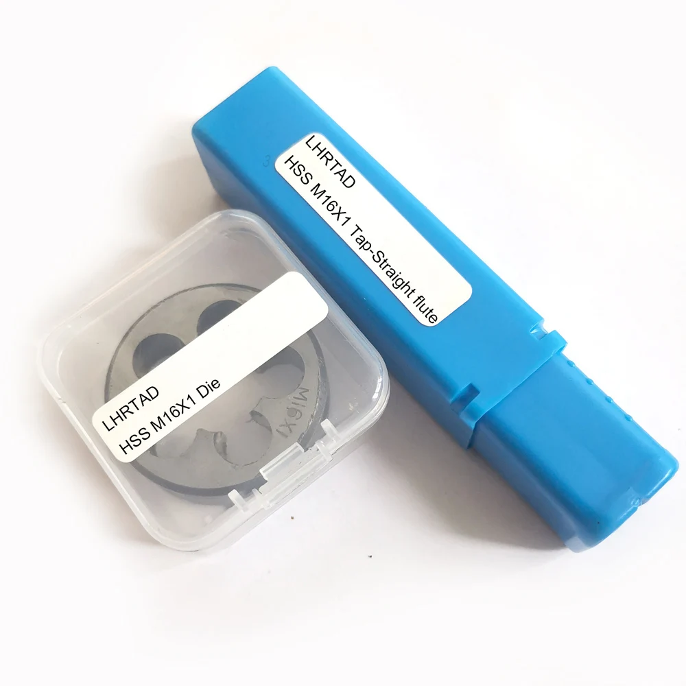 Метчики и штампы из быстрорежущей стали M16X1/M16X0.5/M16X1.5/M16X2/M16X1.25/M16X0.75, 2 шт.