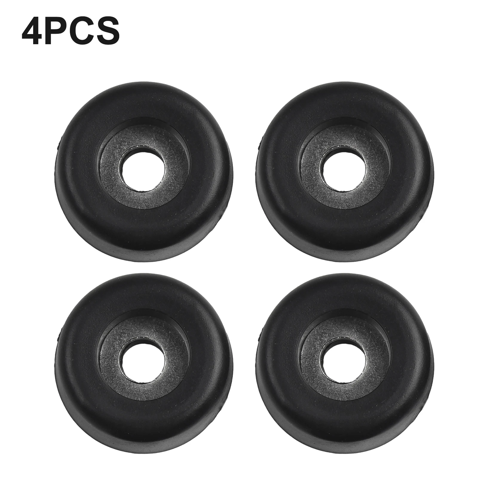 

4PCS Rubber Equipment Feet Steel Washer Diameter 26mm Round Bench Grinder Audio Vibration Absorption Stands Foot Feet Pads