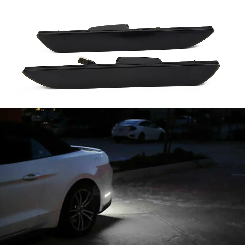 

2 шт., боковые габаритные огни для 15-20 Ford Mustang S550 48-SMD