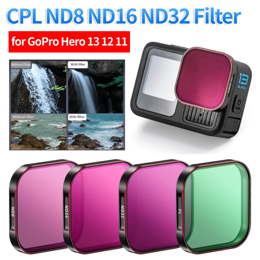 Набор фильтров для линз ND8 ND16 ND32