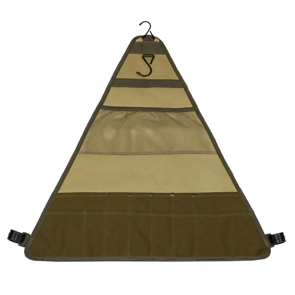 

Multi-pocket Camping Tableware Storage Bag Travel Cooking Utensils Organizer