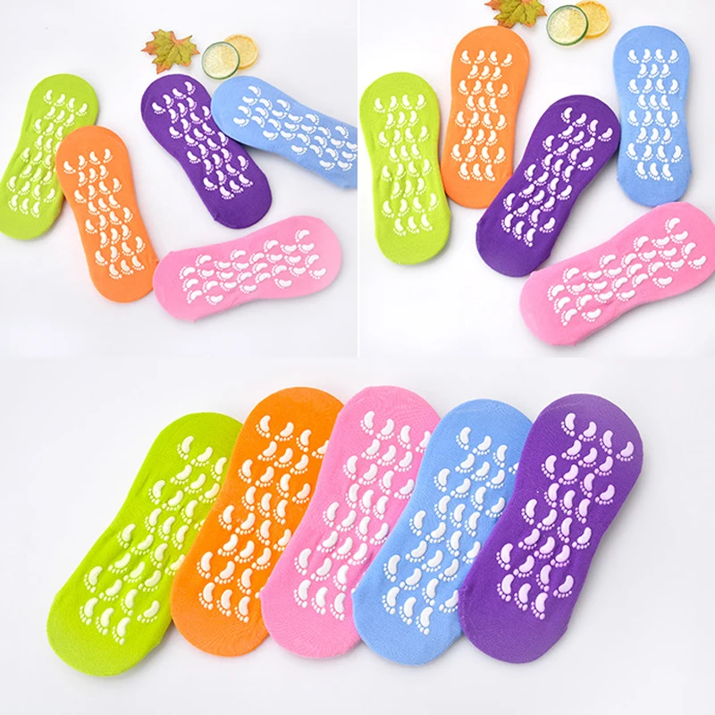 Женские носки для йоги профессиональные нескользящие спортивные силиконовые