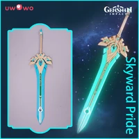 uwowo game genshin impact weapons skyward pride cosplay props claymores props
