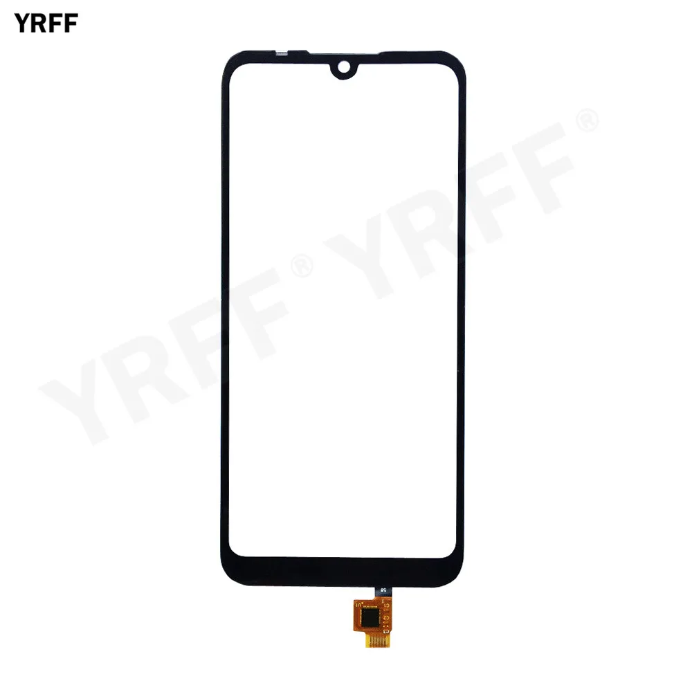 black touch screens for motorola moto e6 plus touch screen digitizer 6 1 front glass panel sensor mobile phone repair parts free global shipping
