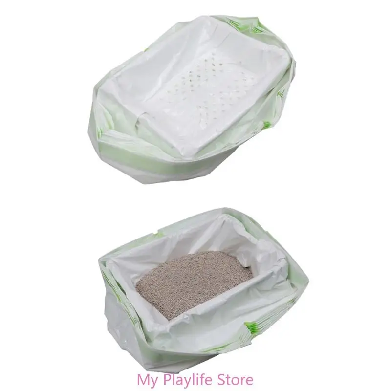 Liners Nonstick Sifting Smooth Quick Cleaning Waste Bags Wit