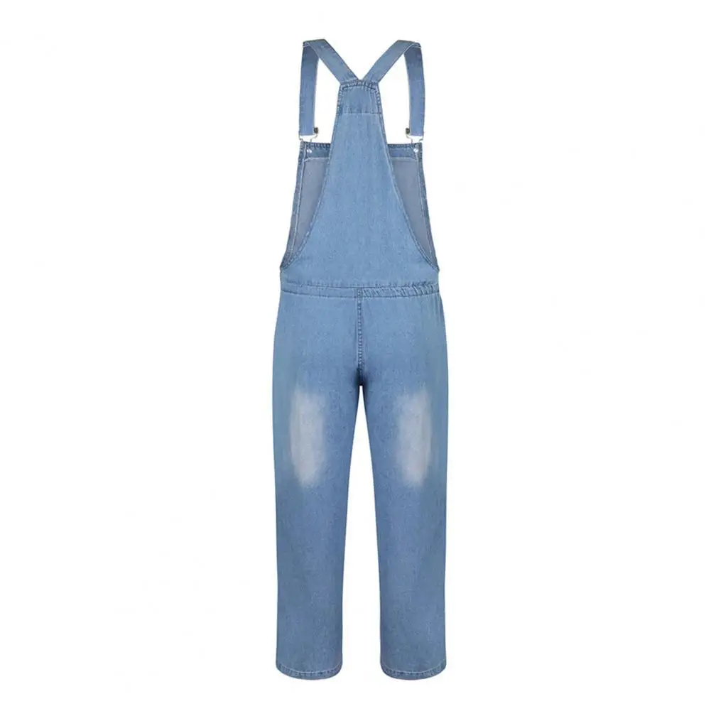 

Comfortable Popular Button Design Adult Jumpsuit Wear Resistant Adult Jumpsuit Pocket Decor for Office