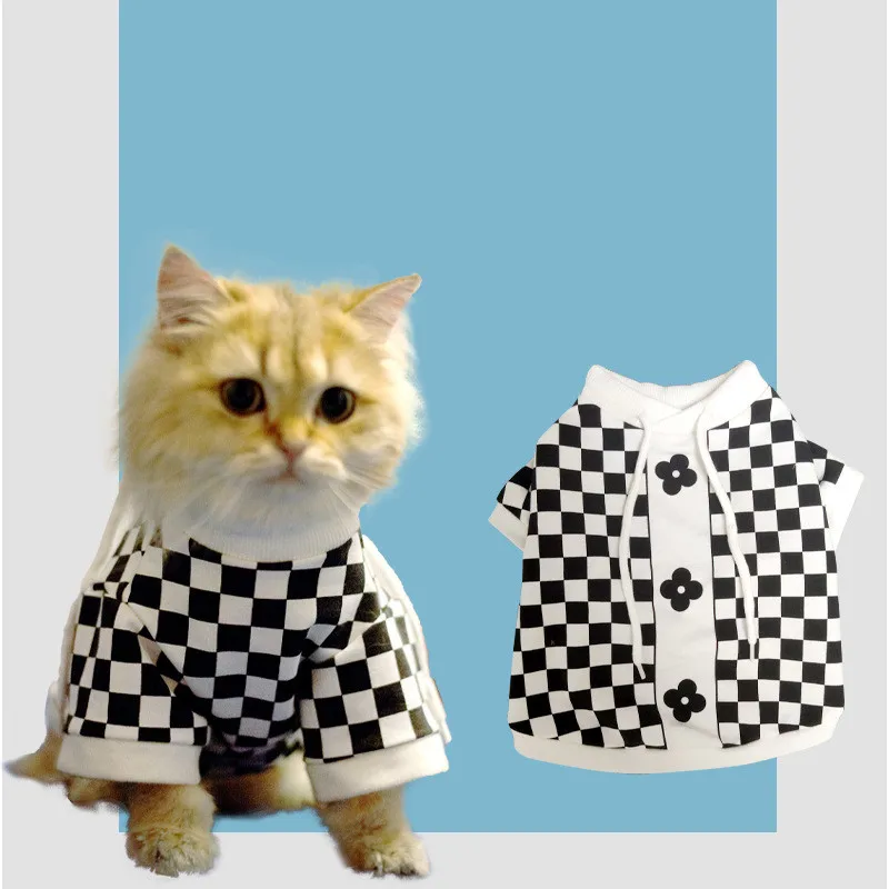 

Cat Clothes Spring Autumn Summer dog clothing hoodie Pomeranian Maltese Bichon Frise Poodle Schnauzer Pet Clothing Dog Costume