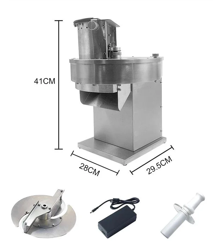Мини-резка для овощей большая выходная машина измельчения резак фруктов и на