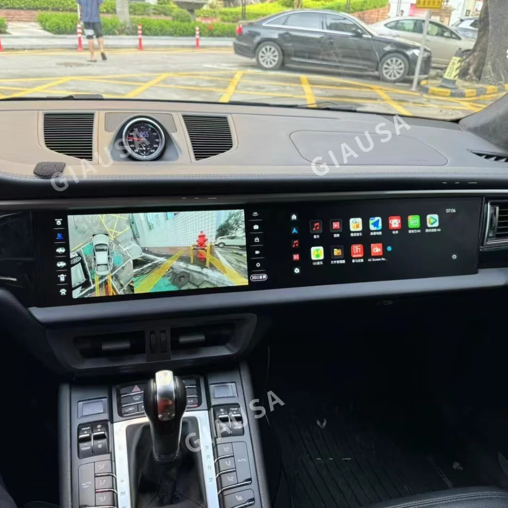 24 6-дюймовый автомобильный радиоприемник для Porsche Macan 2014-2017 Android длинная полоса