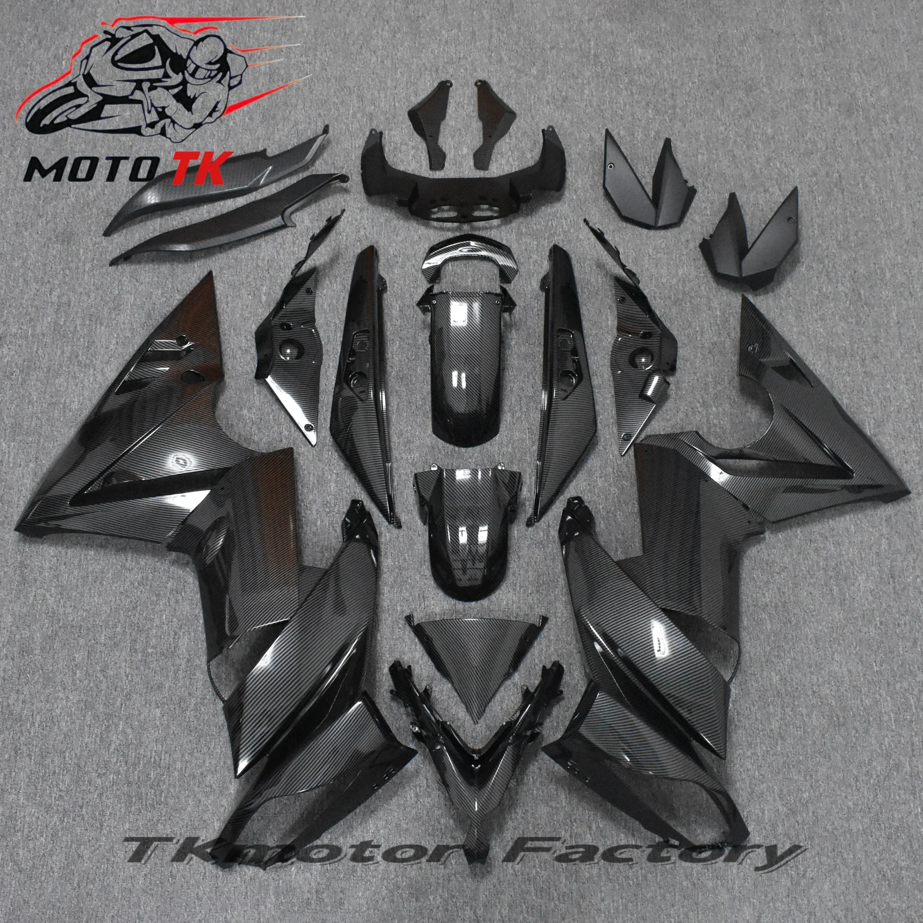 Фото Зелено-черный литой обтекатель (обвес) для KAWASAKI NINJA 650R ER6F ER 6F 6 F 650 R ER-6F ER6 F 2009 2010 2011 09 10 11, OEM-качество №1