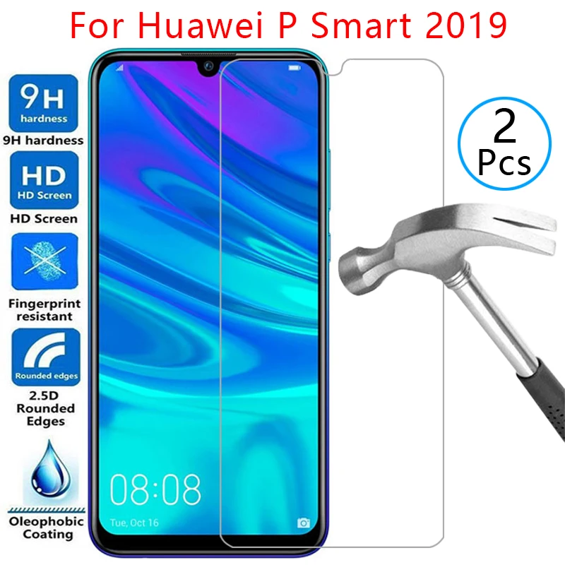 

Закаленное стекло для защиты экрана для huawei p smart 2019, чехол для psmart smar smat samrt psmart2019, защитный чехол для телефона