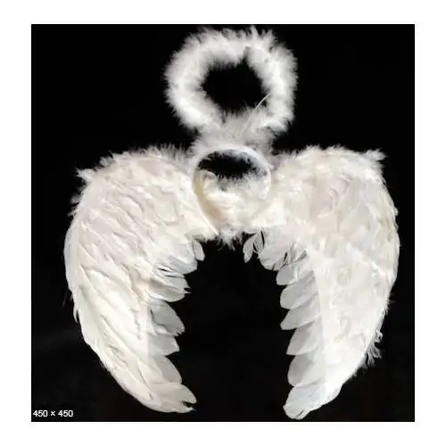 

Белый Цвет Пушистый детский ангельские крылья и корона 30x45 см эргономичный дизайн практичные товары