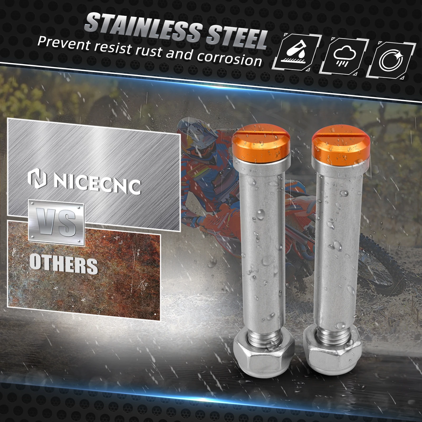 Подножки подножки Педальный штифт для KTM EXC EXCF SX XC SXF XCW Husqvarna Husaberg Beta Honda Yamaha 125 150 200