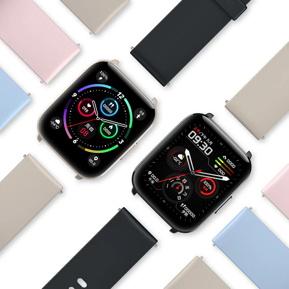 Mibro C2 Smartwatch Global Version 1.69inch HD Screen Sports Heart Rate Monitor Waterproof Men Women Smart Watch