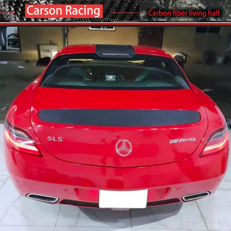 Спойлер из углеродного волокна для Benz SLS63 C197