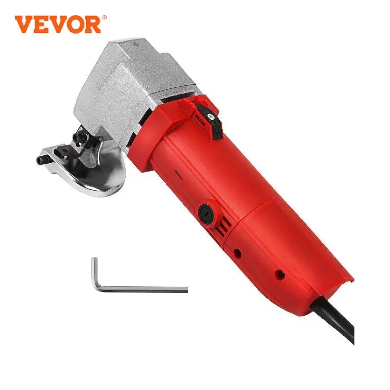 

VEVOR 500W Electric Sheet Metal Shear Handed Snip Scissor 2.5mm Cutter Capacity Secateurs for Cutting Steel Iron Aluminum Board