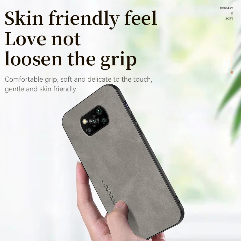 Роскошный чехол из овечьей кожи для POCO X3 F4 C40 M3 M4 M5 X5 Pro задняя крышка Xiaomi Mi Mix 2 2s 3 4