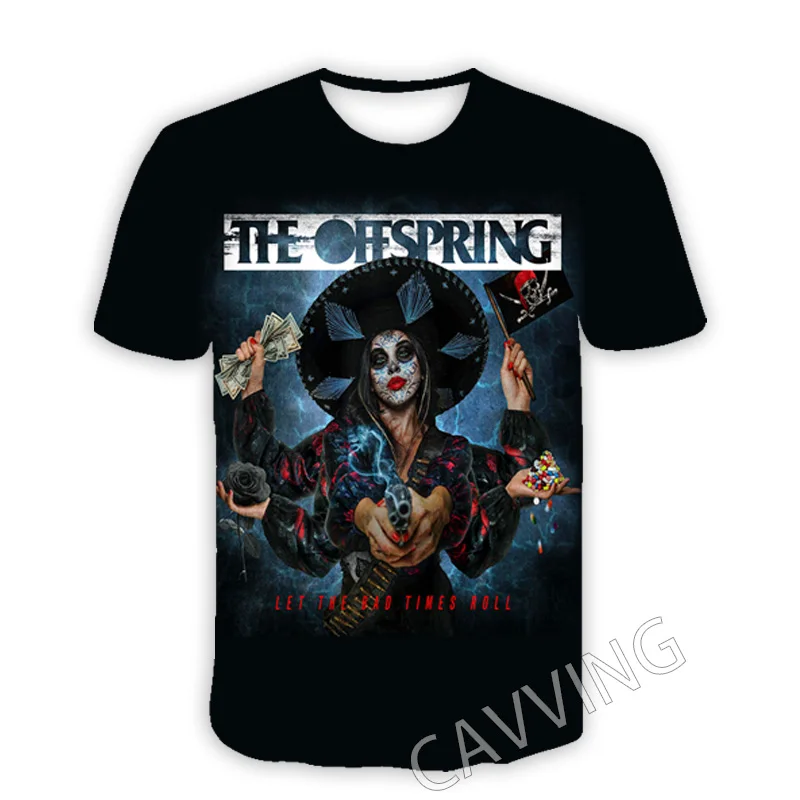 

The Offspring Rock 3D Printed Casual Fashion T-shirts Hip Hop Tee Shirts Harajuku Styles Tops Fashion Clothing T01