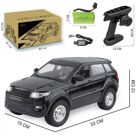 LD1299 1/14 2,4G автомобиль с дистанционным управлением 3CH 4WD восхождение автомобили игрушки RC SUV модель для мальчиков девочек подарок на день рождения Рождество