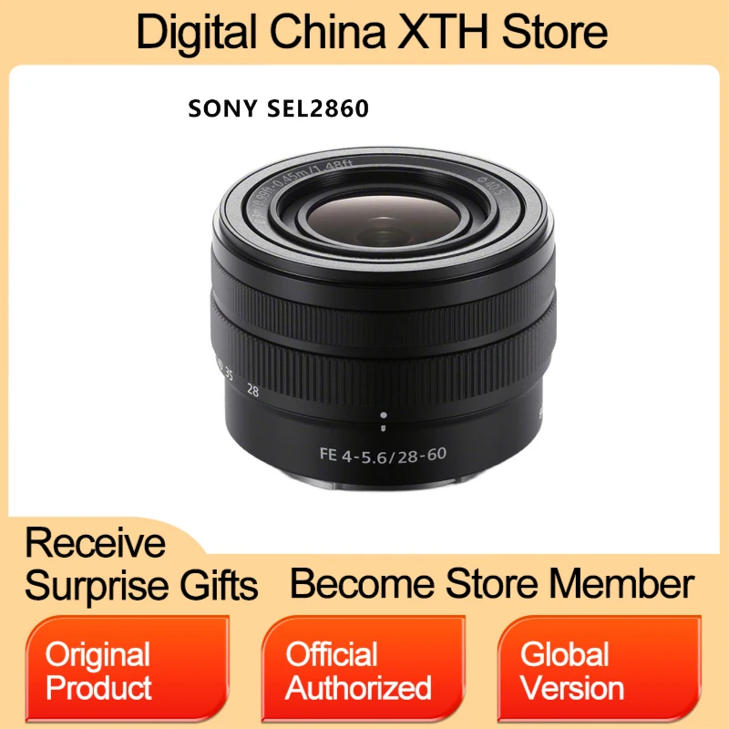 

Sony FE 28-60mm F4-5.6 Full-Frame Compact Zoom Lens (SEL2860)