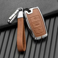 car key case for changan cs75 eado cs35 raeton cs15 v3 v5 v7 2018 key cover remote folding shell car accessories keychain