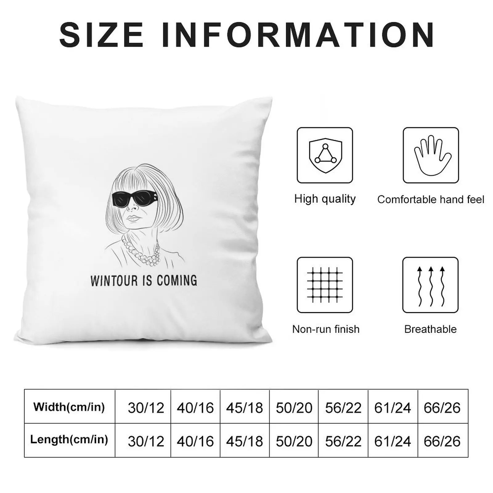 Наволочка для диванной подушки ANNA WINTOUR