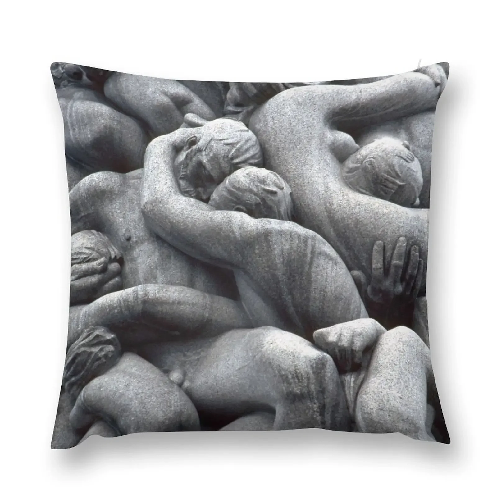 Скульптурный парк Энергандей - Осло Норвегия. Круг Жизни Монолит крупный план # 1