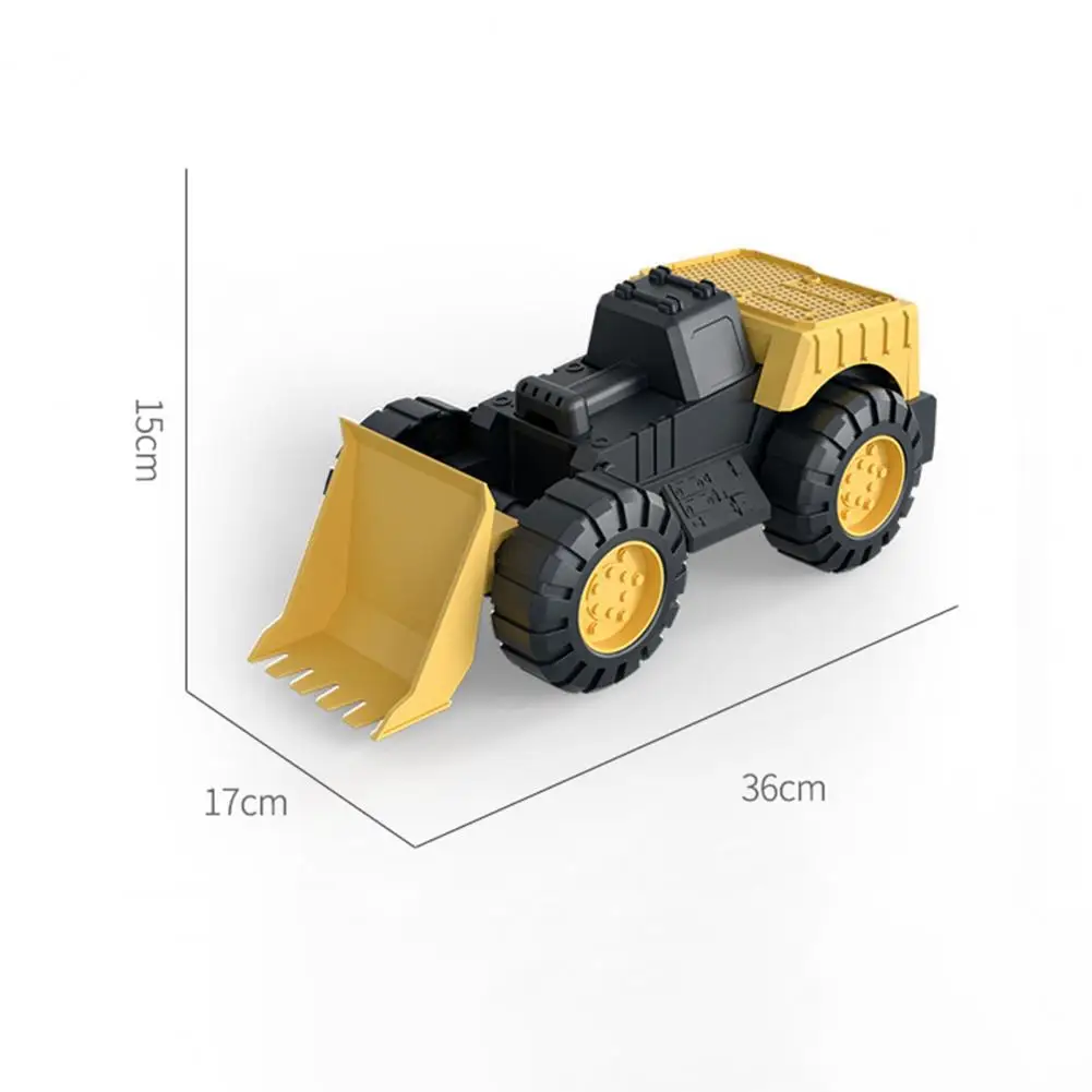 

Interesting Dual Form Engineering Truck Toy Engineering Car Toy Novelty DIY