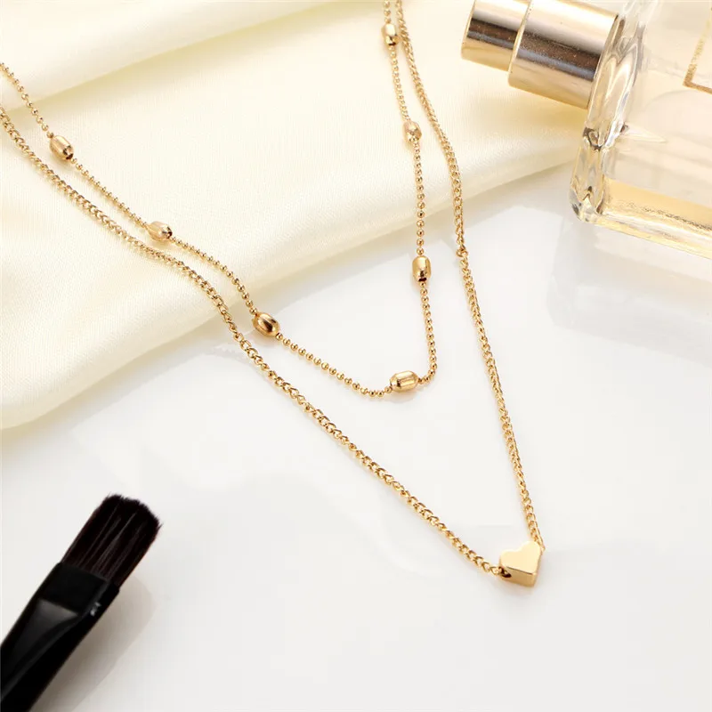 Ожерелье-чокер TOBILO в виде крошечного сердца для женщин подвесное ожерелье