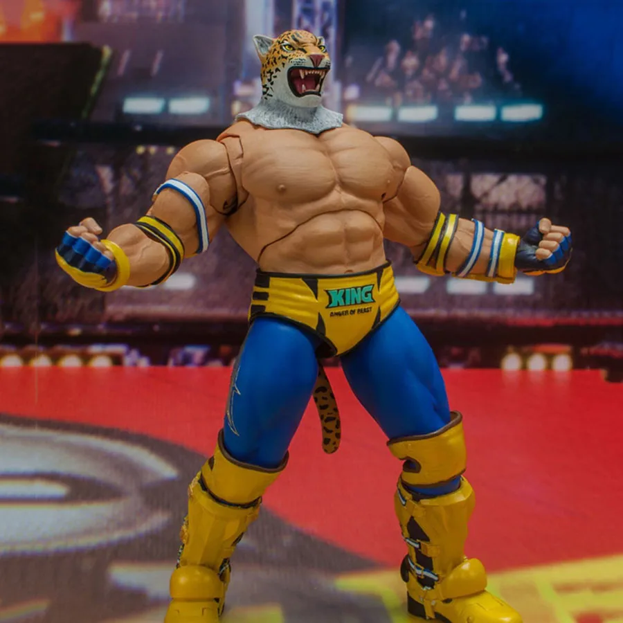 

Женская мерная экшн-фигурка в масштабе 1/12, модель Tekken 7 King Panther King 6 дюймов, игрушка для коллекции фанатов