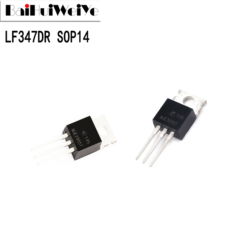 10 шт. LF347 LF347DR LF347D SOP14 SOP-14 SMD новый оригинальный чипсет хорошего качества