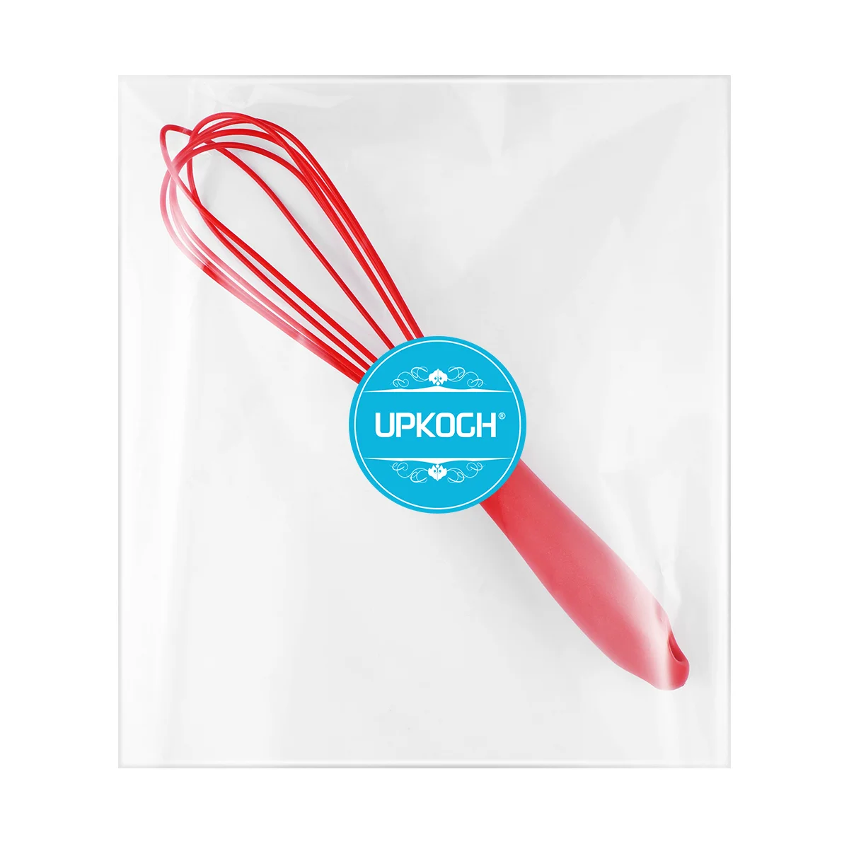 UPKOCH 10-дюймовый ручной миксер для яиц силиконовый воздушный шар венчик