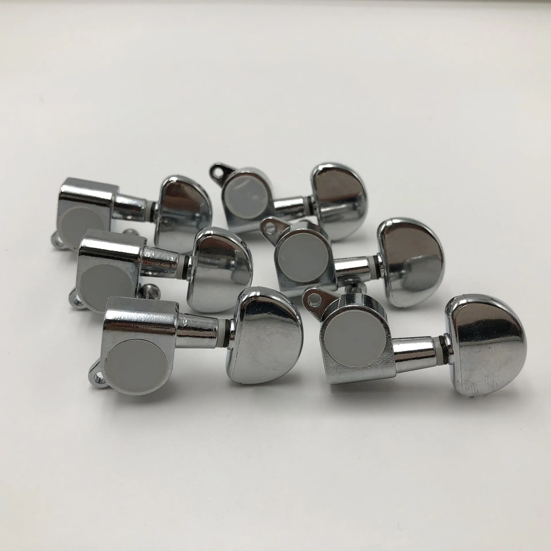 

Sealed-gear Acoustic Electric Guitar String Tuning Pegs Violao Guitarra Tuner Machine Head Big Semicircle Button Drop Shipping