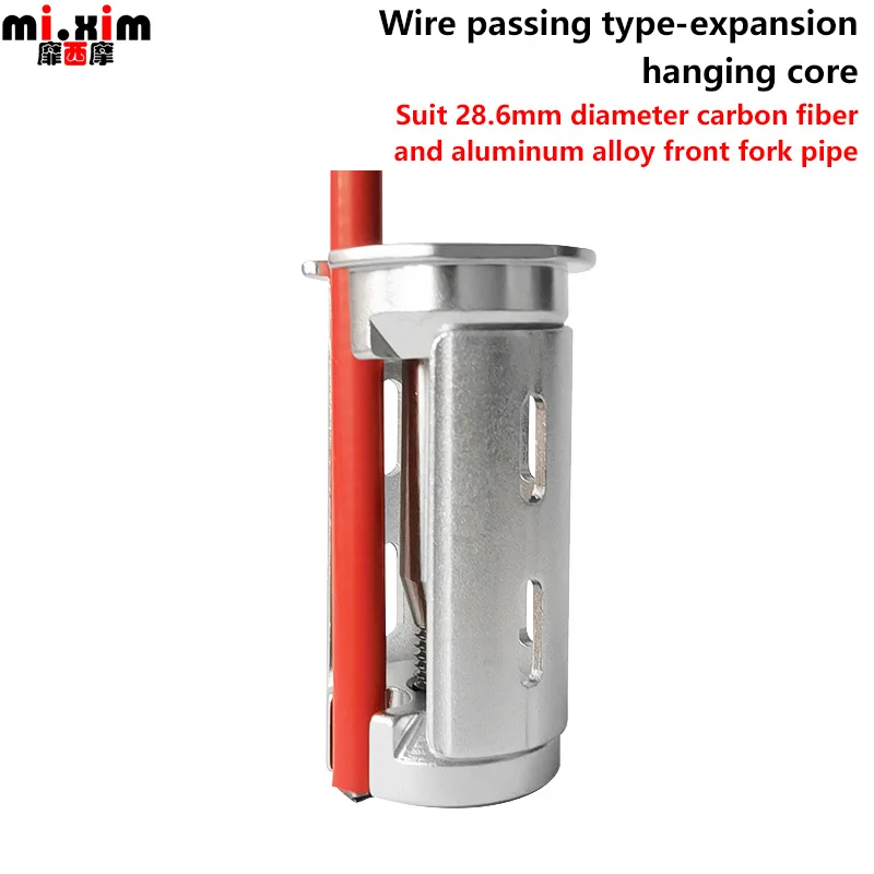 

Bicycle Expansion Hanging Core Wire Passing Type Front Fork Aluminum Alloy Bike Head Hanging Expansion Sunflower Hanging Core