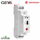 Выключатель для лестницы GEYA GRT8-LS на Din-рейку, высветильник ель с таймером, 230 В переменного тока, 16 А, 0,5-20 минут задержки выключения, световой переключатель