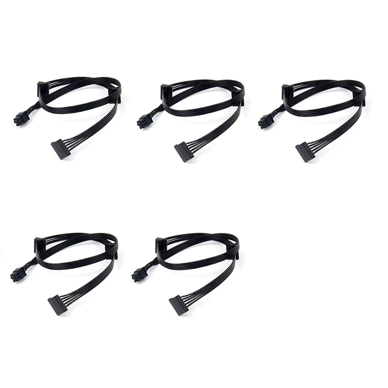 

GPU PCI Express 6Pin Male 1 To 3 SATA SSD Power Supply Cable For CORSAIR CX850M CX750M CX600M CX500M CX430M Modular